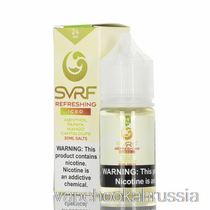 освежающий сок для вейпа со льдом - жидкость для электронных сигарет с солями Svrf - 30 мл 48 мг